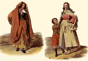 Surprizingly Accurate Victorian Depictions of the Arisaid by McIan